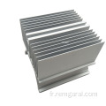 Profil en aluminium d'extrusion pour dissipateur thermique